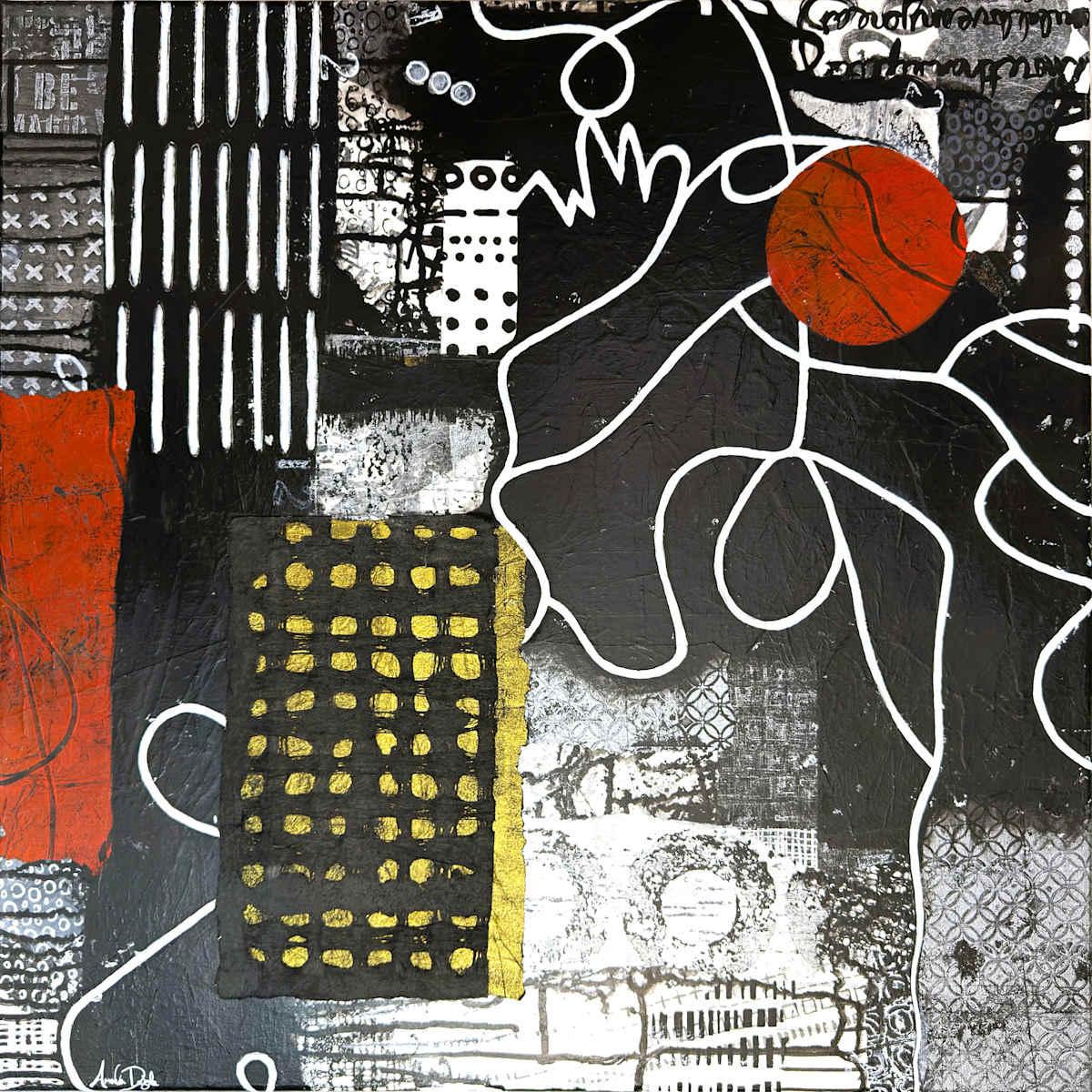 All Who Wander by Amanda Daigle  Image: ORIGINAL SOLD.
GICLÉE PRINTS are available.
