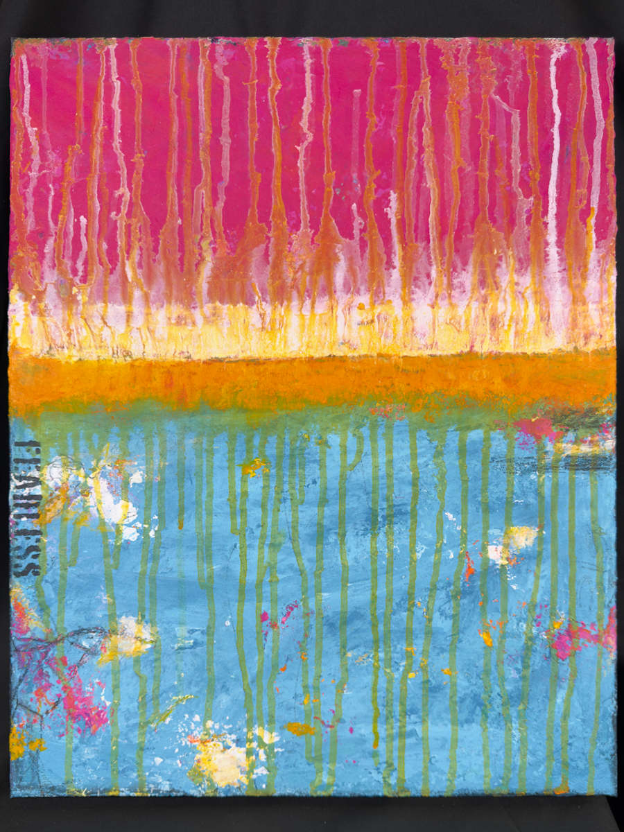 Fearless Horizon by Amanda Daigle  Image: ORIGINAL available – ready to hang – float-mounted, matted, and framed.
GICLÉE PRINTS available  in multiple sizes – see details below.
