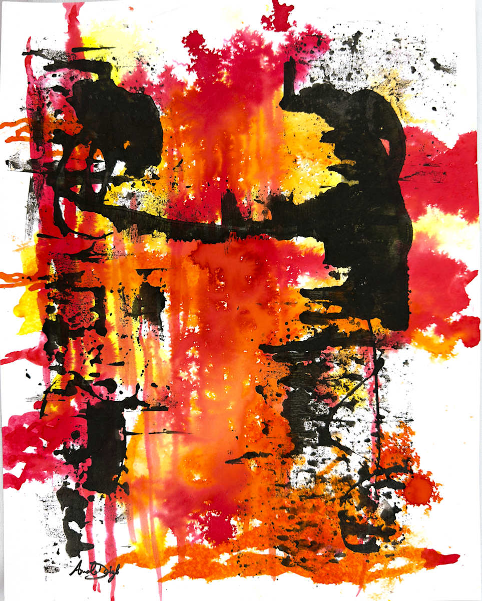 Hoodoo Voodoo by Amanda Daigle  Image: ORIGINAL available – ready to hang – float-mounted, matted, and framed.
GICLÉE PRINTS also available.
