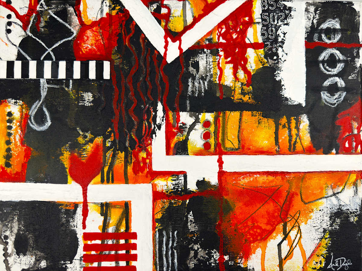 !Pasión! by Amanda Daigle  Image: ORIGINAL available – ready to hang – float-mounted, matted, and framed.
GICLÉE PRINTS also available.
