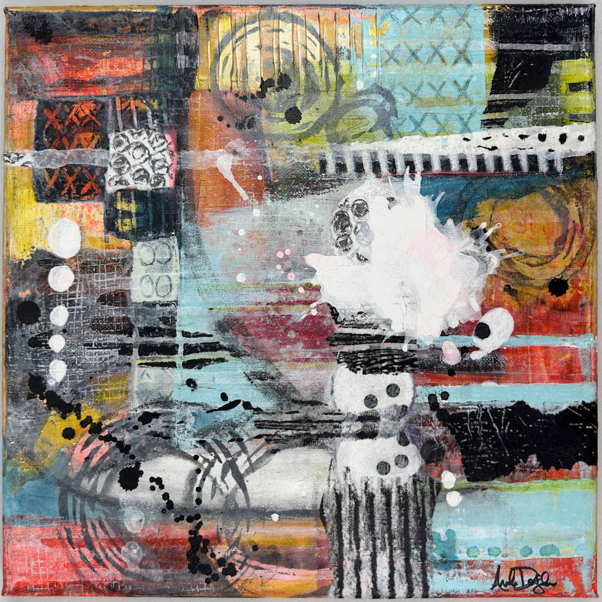 Physical Graffiti I by Amanda Daigle  Image: ORIGINAL SOLD
GICLÉE PRINTS are available.