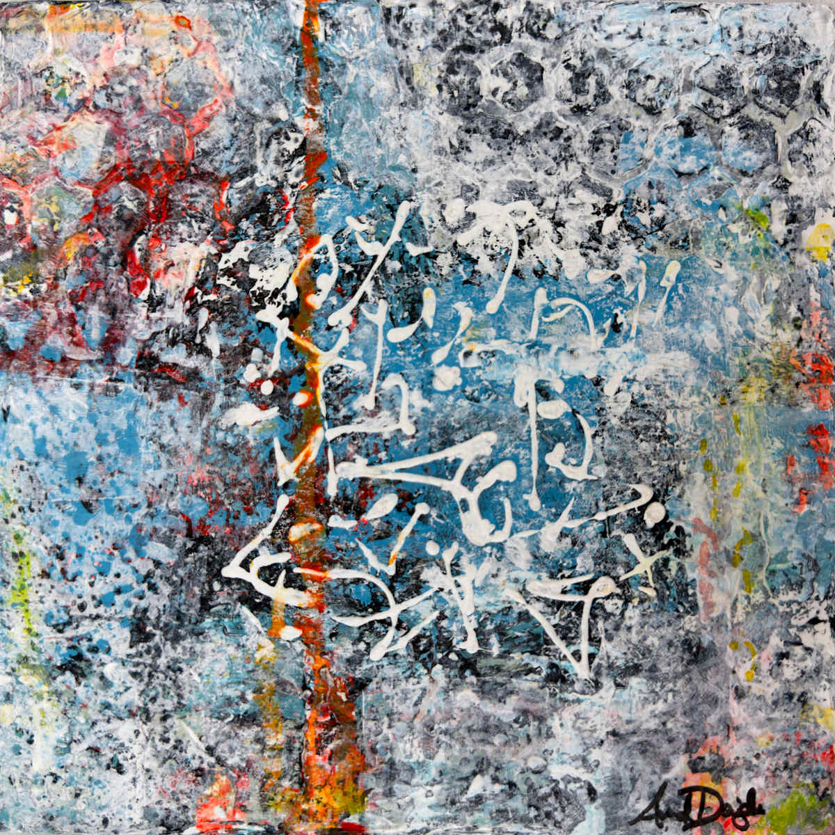 Rough & Ready by Amanda Daigle  Image: ORIGINAL available – ready to hang, mounted in black floater frame.
GICLÉE PRINTS also available.