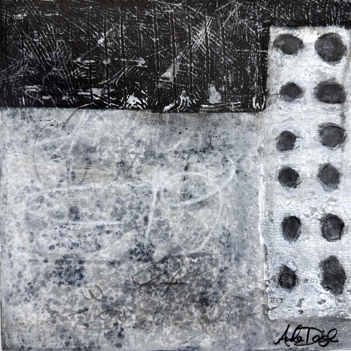 What Lies Beneath I by Amanda Daigle  Image: ORIGINAL SOLD
GICLÉE PRINTS are available.
