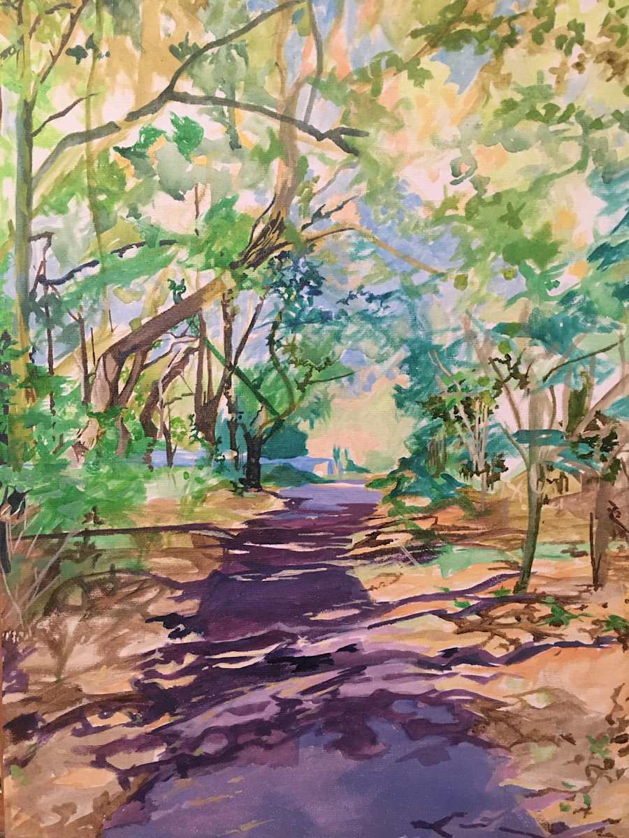 Hackney Path in November by Sarah Dee Barrett, Image 1.