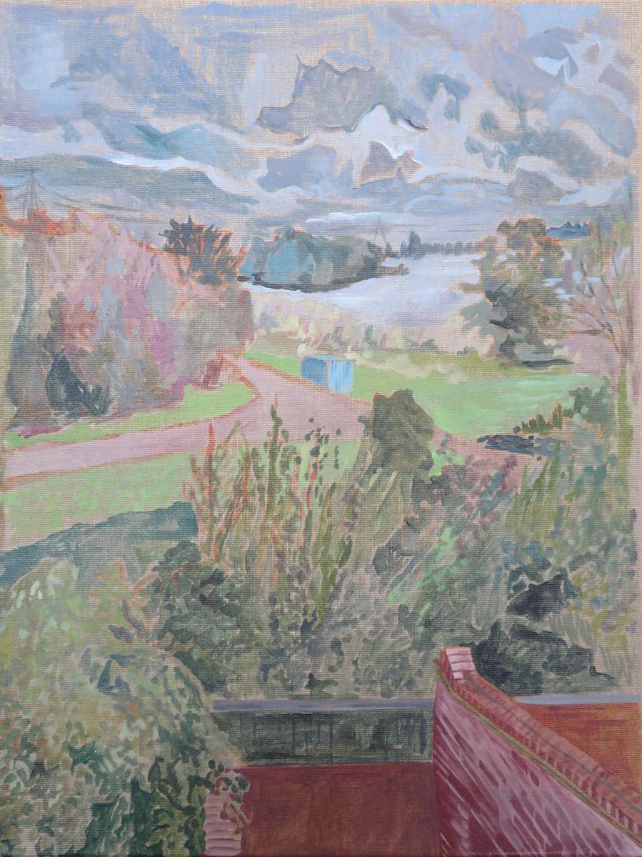 Looking Out to the Reservoir by Sarah Dee Barrett 