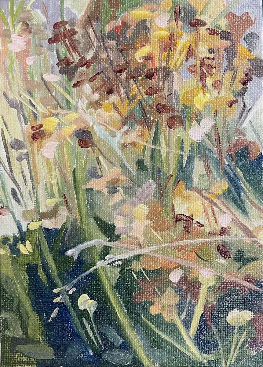 Mini Pastel Foliage by Sarah Dee Barrett 