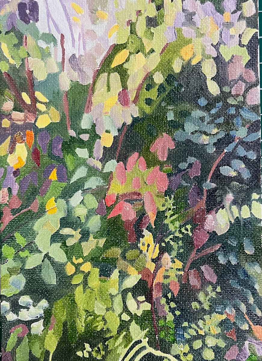 Mini Rainbow Leaves by Sarah Dee Barrett 