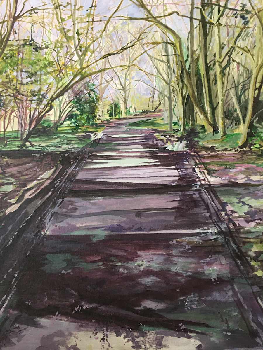 Purple Path by Sarah Dee Barrett, Image 1.