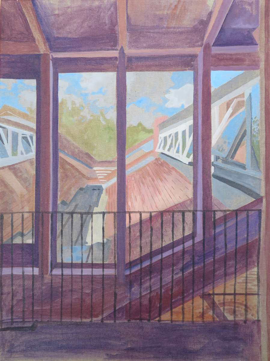 Sunny Rooftops view by Sarah Dee Barrett, Image 1.