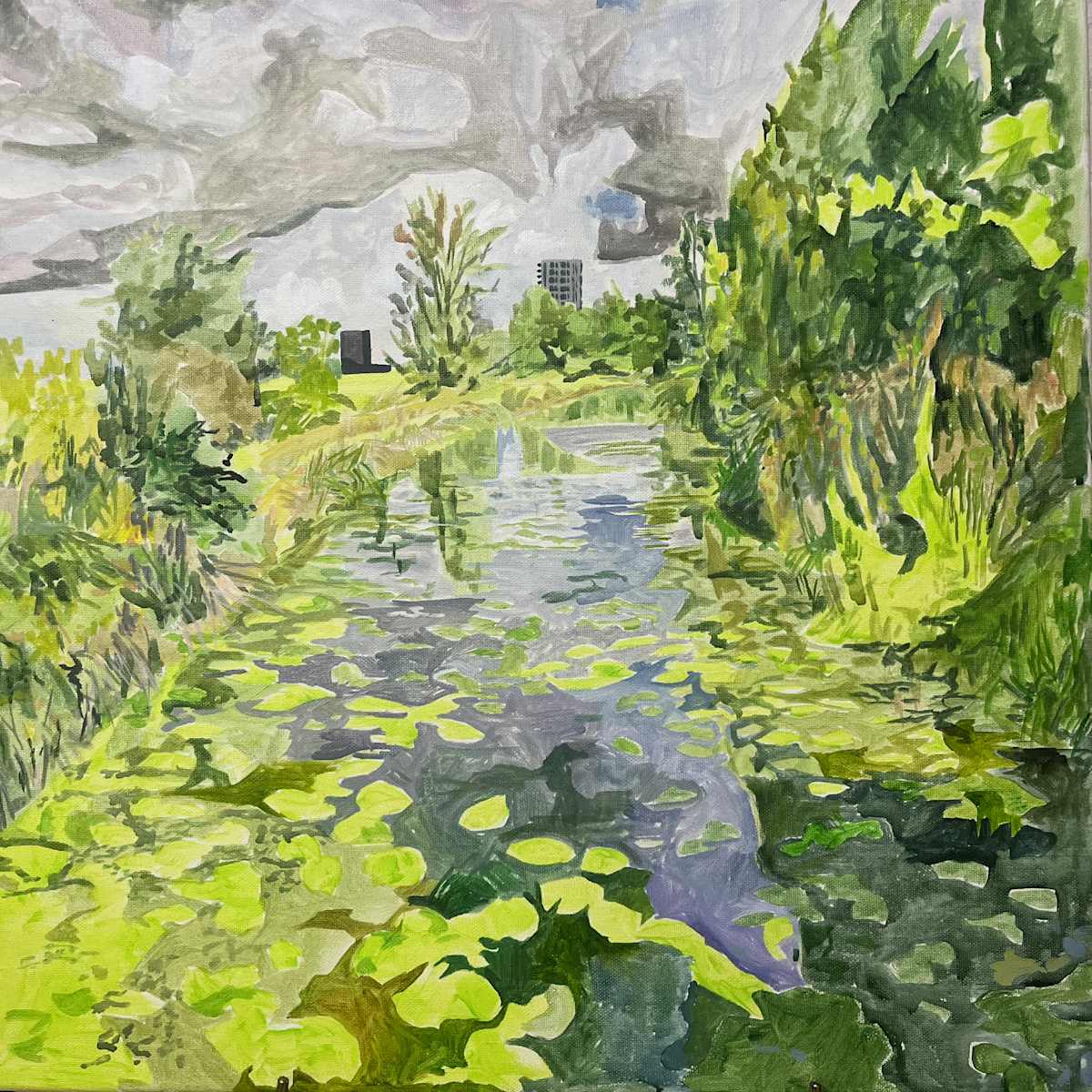 Wathamstow Wetlands: Reservoir One by Sarah Dee Barrett, Image 1.