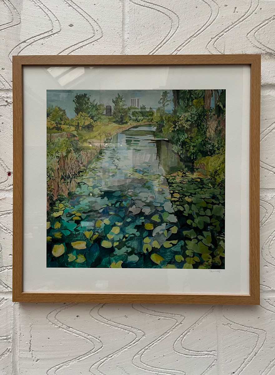 Walthamstow Wetlands Large 6/50 by Sarah Dee Barrett 