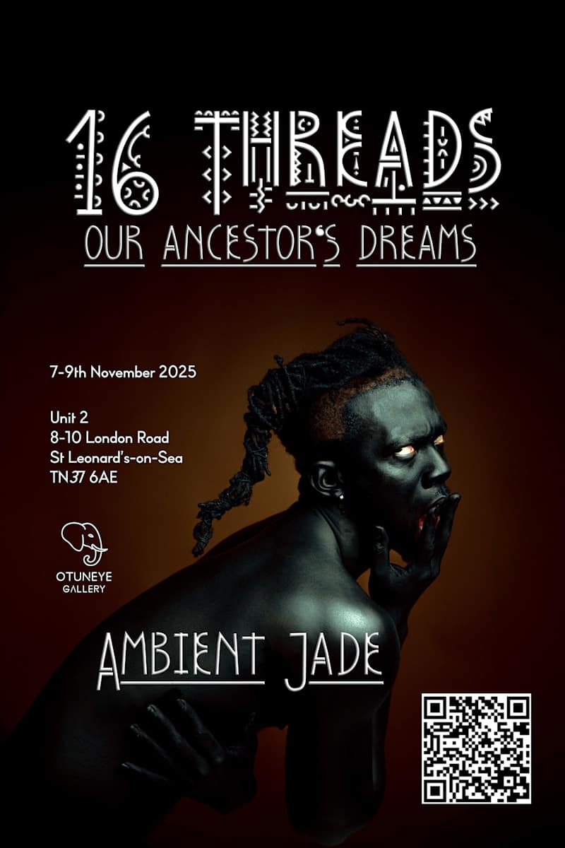 16 Threads: Our Ancestors' Dreams Poster by Ambient Jade, Image 1.