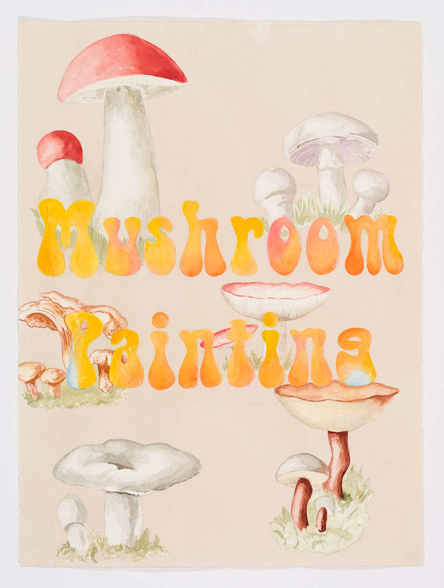 Mushroom Painting by Stieg Persson  Image: Mushroom Painting, 2023