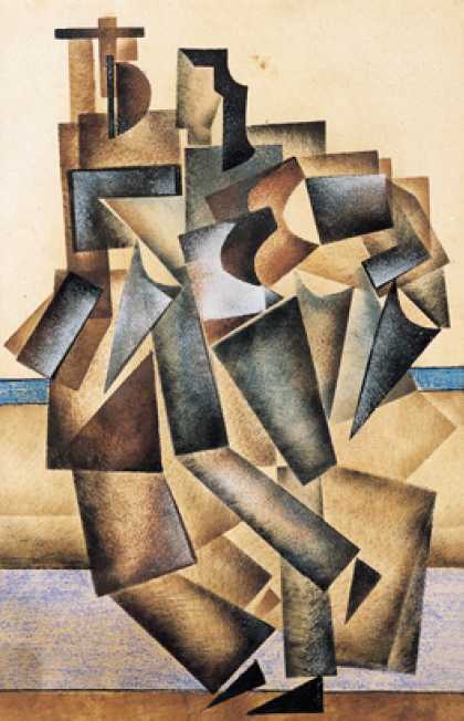 A passeggio by Kazimir Severinovich Malevich 
