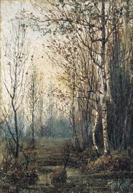 Autunno by July Julevich (Julius) Sergius von Klever 