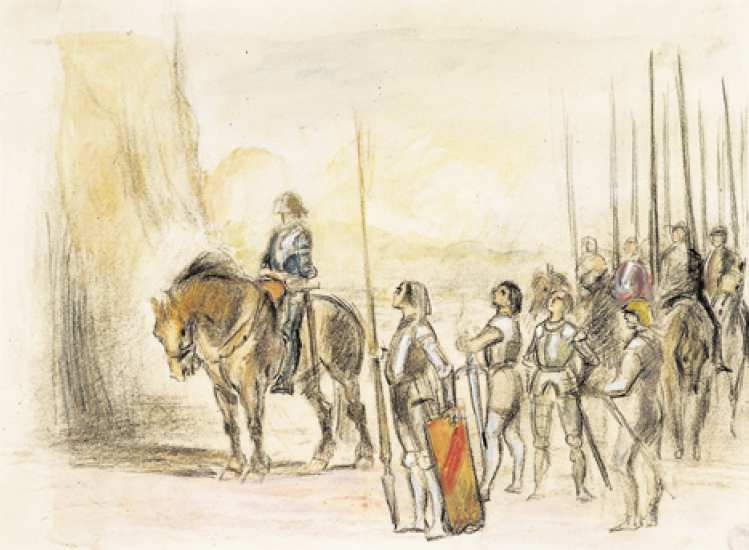 I Crociati by Konstantin Ivanovich Rudakov 