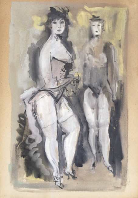 La grassa e la magra by Konstantin Ivanovich Rudakov 