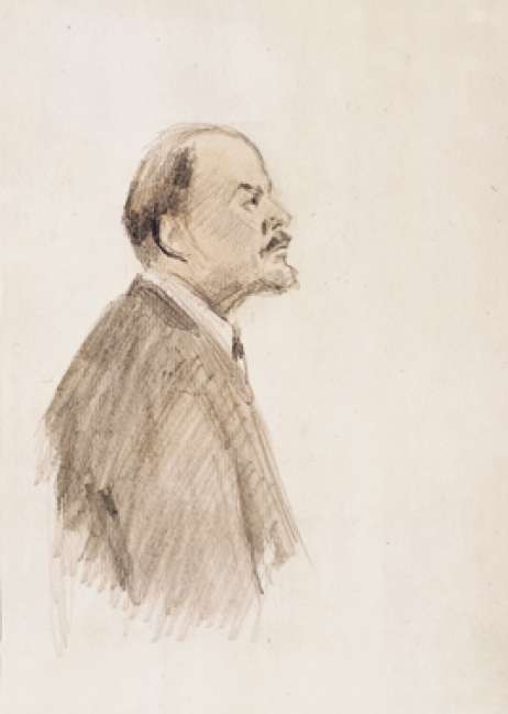 Lenin by Konstantin Ivanovich Rudakov 