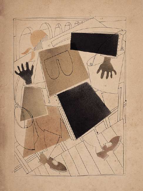 Operaia nel cantiere by Vladimir Vasil’evic Lebedev 