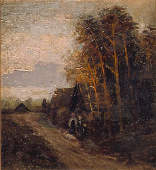 Paesaggio degli Urali. Il sentiero nel bosco by Apollinarij Michailovich Vasnetsov 