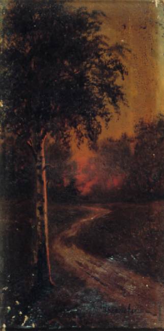 Paesaggio russo antico by . Khanovskij 