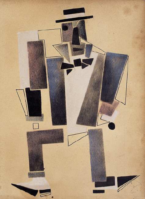 Paglietta e papillon by Kazimir Severinovich Malevich 