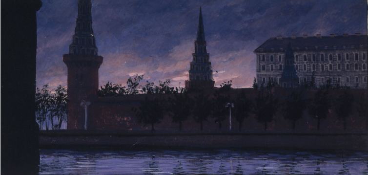 Primavera a Mosca by Aleksandr Nikolaevich Samochvalov 