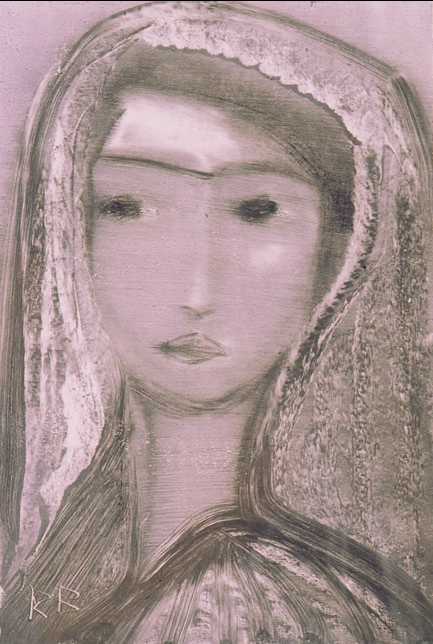 Ritratto di donna by Rostislav Nikolaevich Barto 