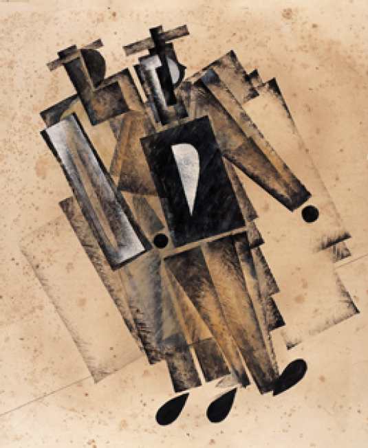 Uomini obliqui by Kazimir Severinovich Malevich 