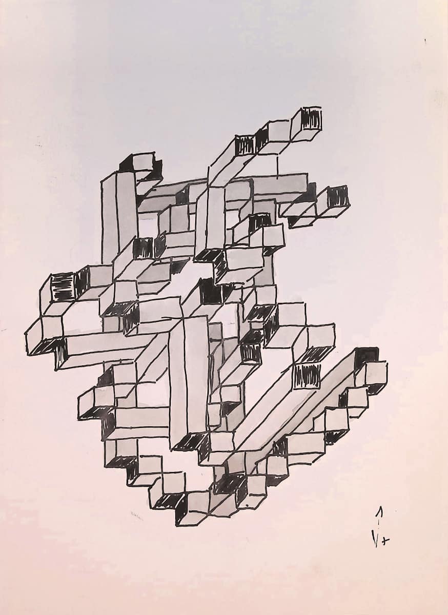 Sans titre (DPF332) by Vincent Batbedat 