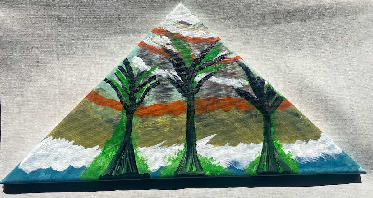 3 Black Trees by Hiliary A. Blalock 