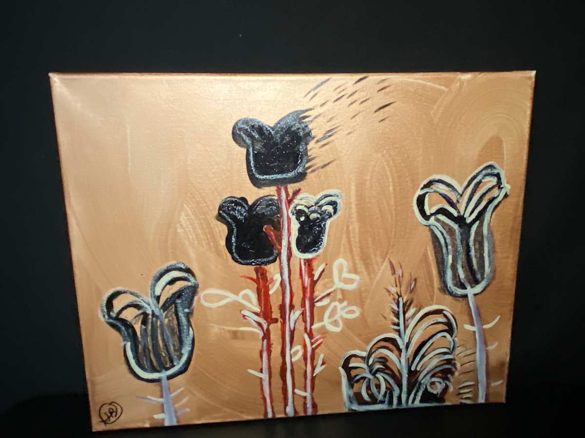 Rose Garden by Hiliary A. Blalock 