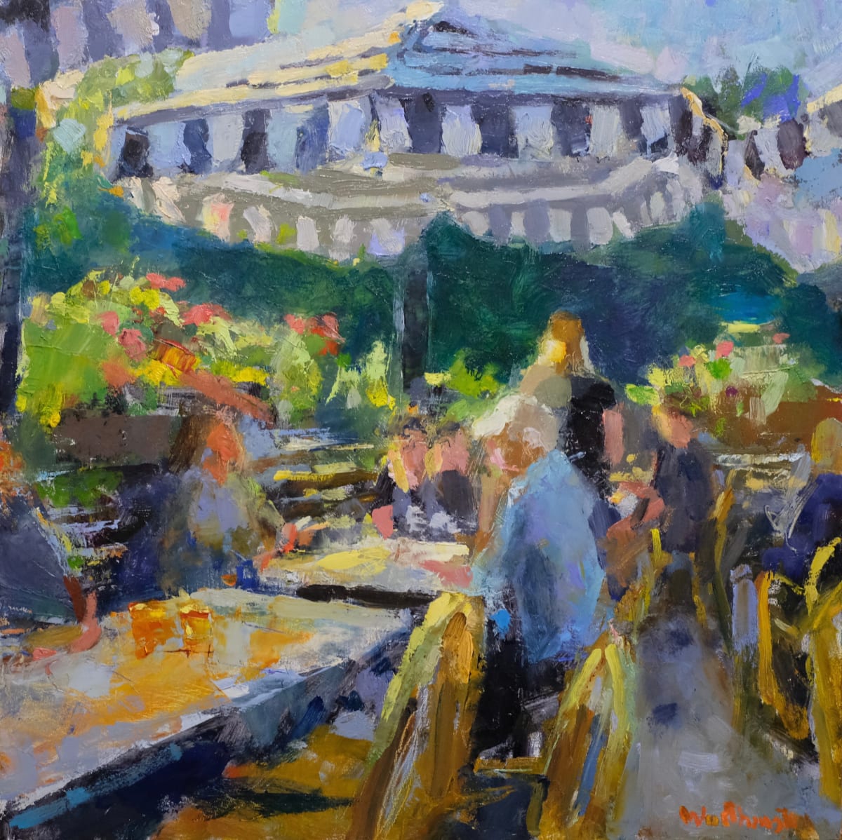 Sunset's Table by Rick Worthington 