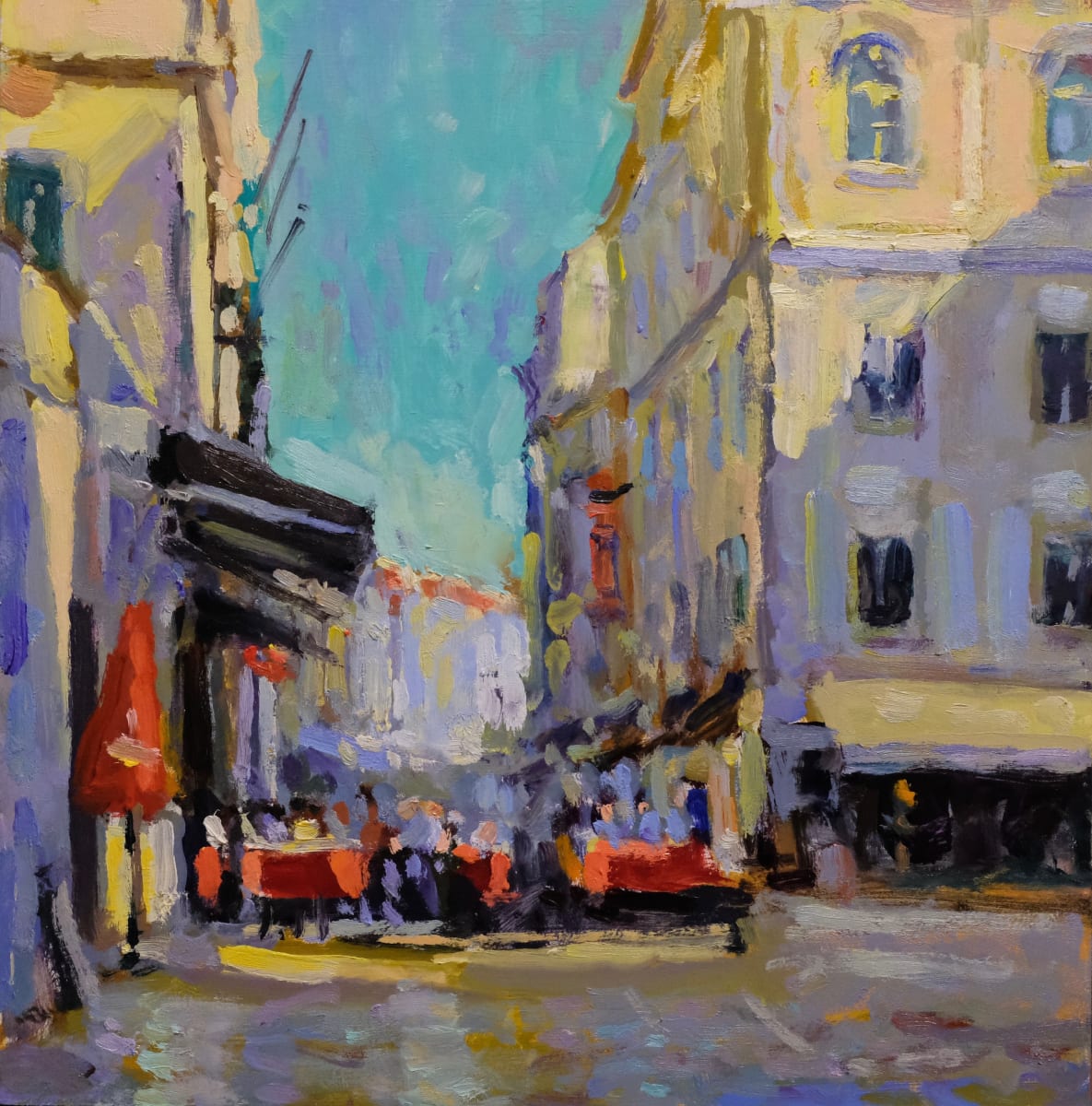 Golden Glow of Lisbon by Rick Worthington 