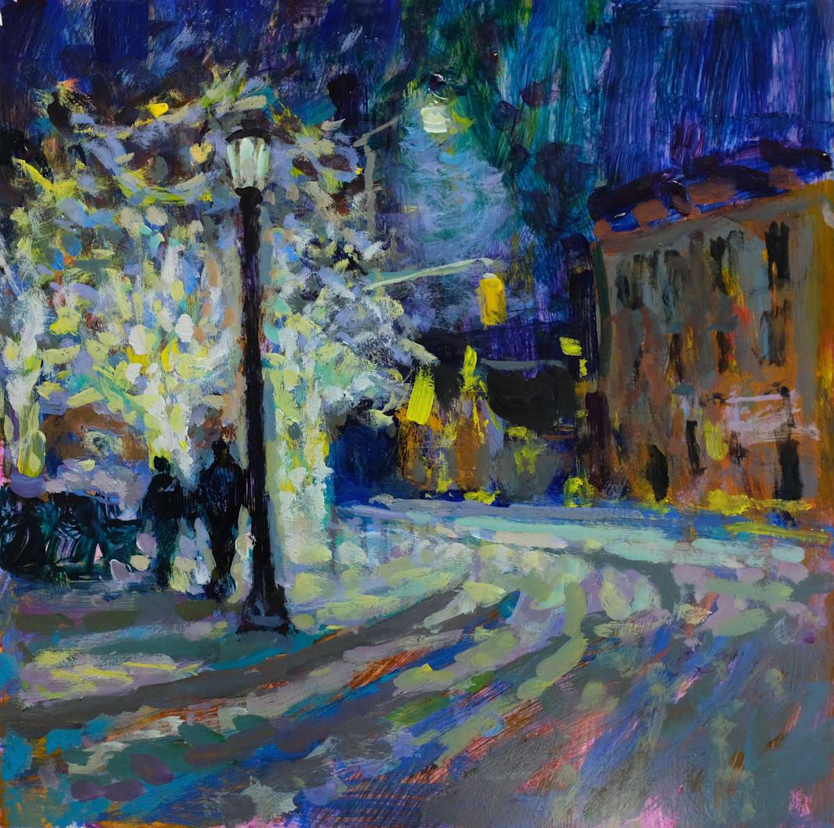 Companions in the Snow by Rick Worthington 