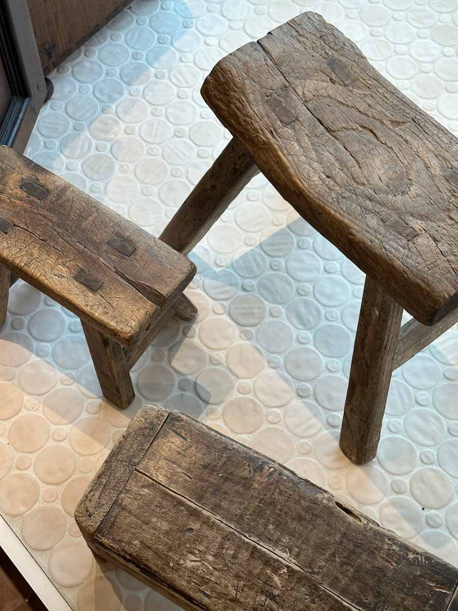 18th c. Tibetan Monastic Prayer Stools from the collection of House of ...