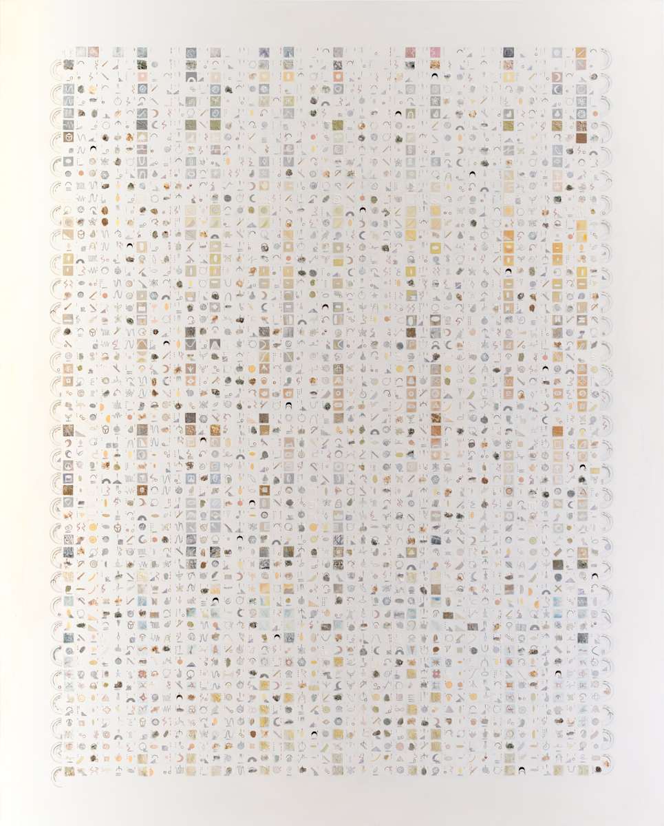 Gnothi Seauton (Huge Notations) - I by Juliet Fiss  Image: Full Painting