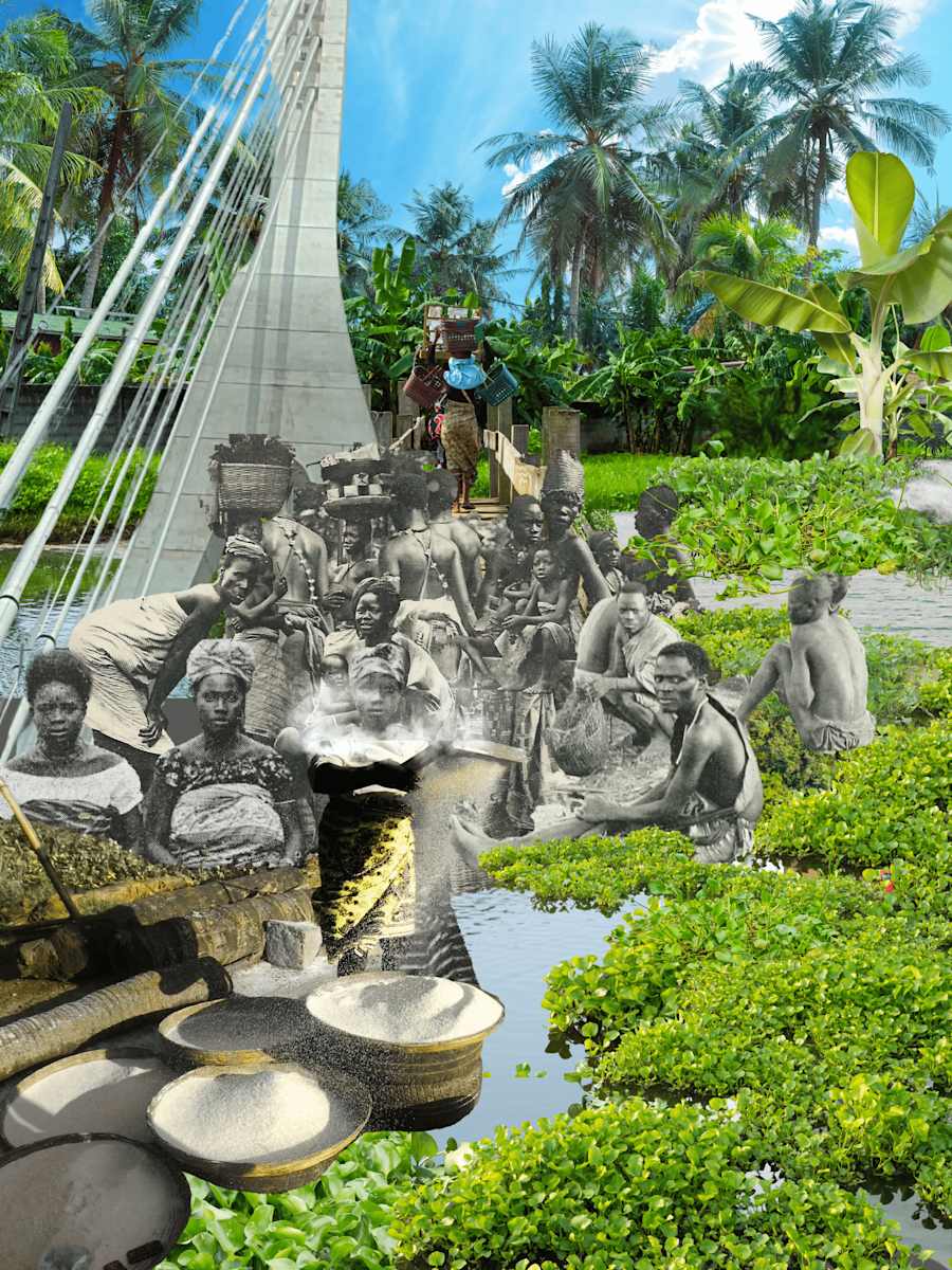 Attieke chaud by Bintou Koné 