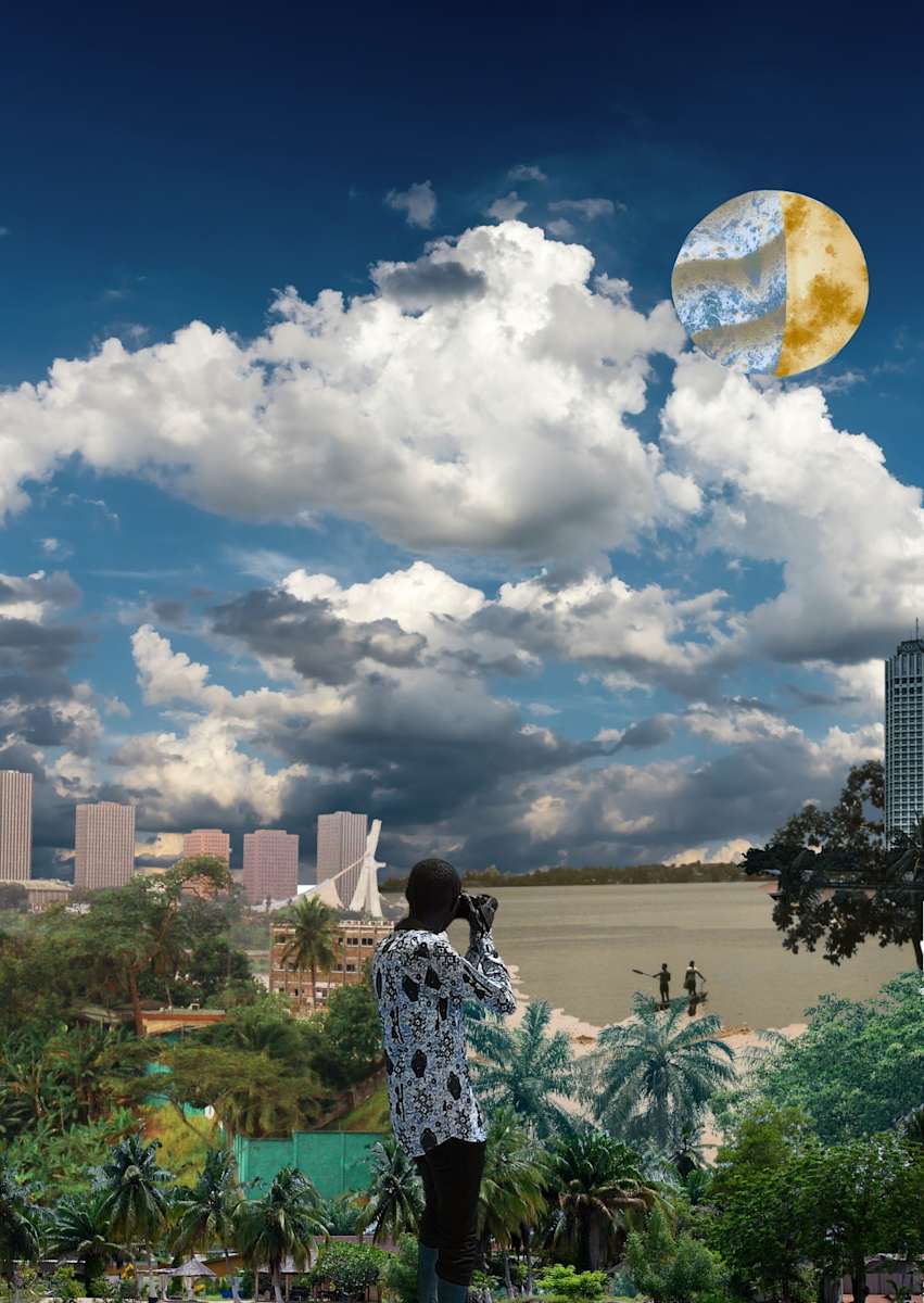 Passé recomposé by Bintou Koné  Image: Work commissioned by the Institut Français de Côte d’Ivoire as part of the 2025–2026 cultural season