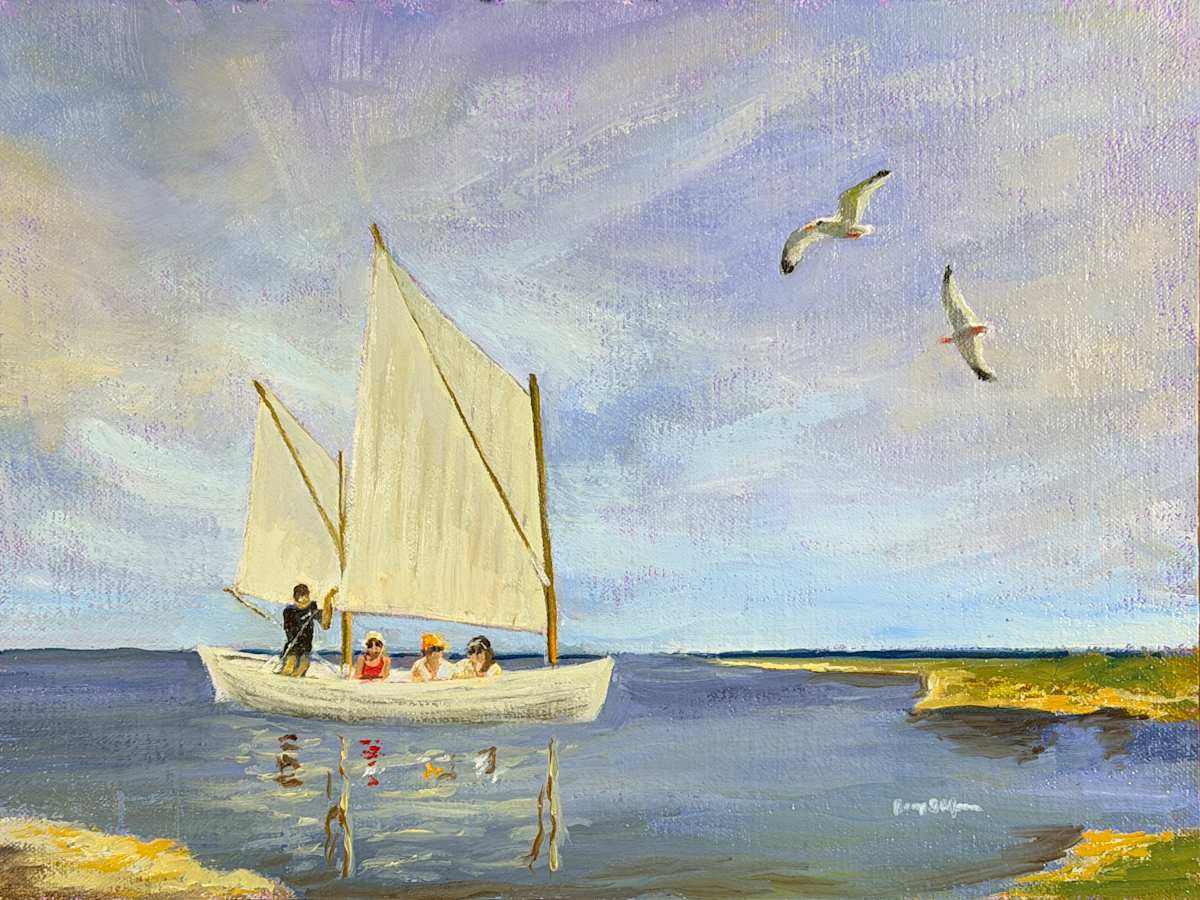 A Pleasant Day Sail by Barry Olofsson, Image 1.