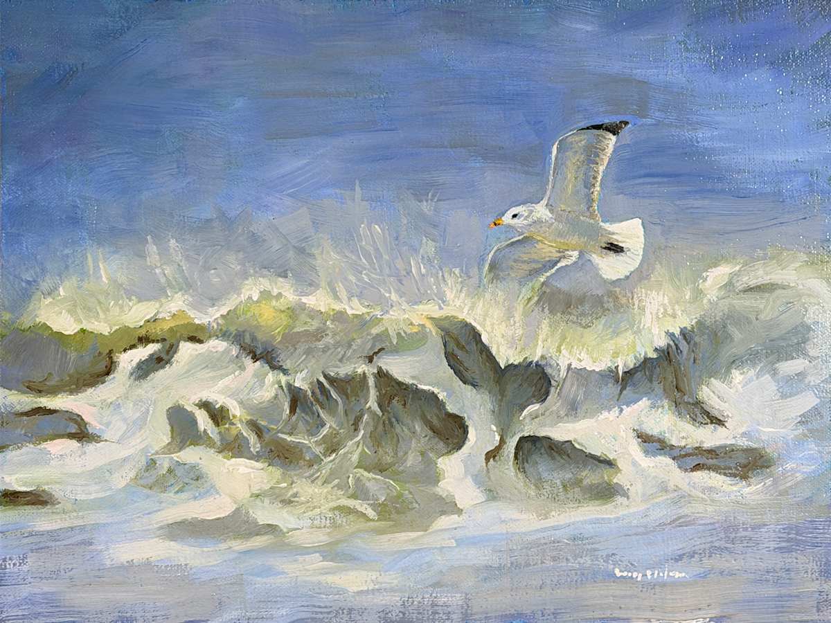 Above the Break by Barry Olofsson, Image 1.