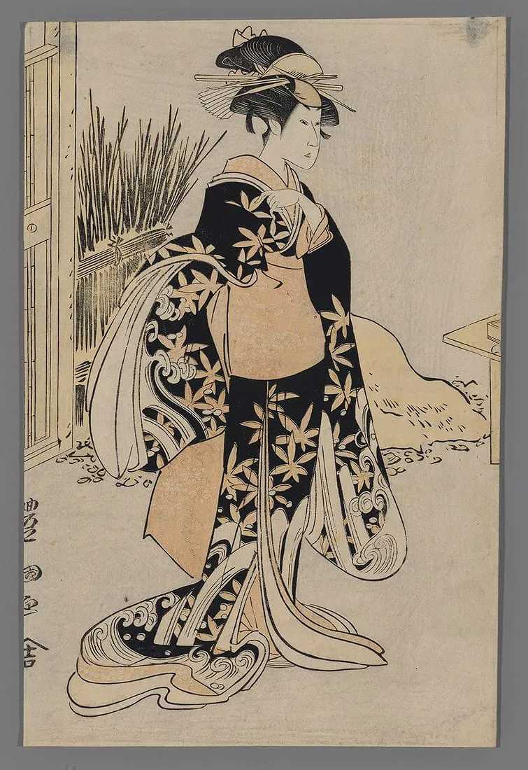 Onagata by UTAGAWA TOYOKUNI I, Image 1.