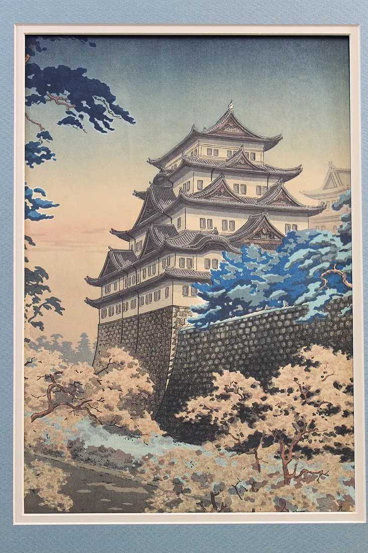 Nagoya Castle by TSUCHIYA KOITSU, Image 5.