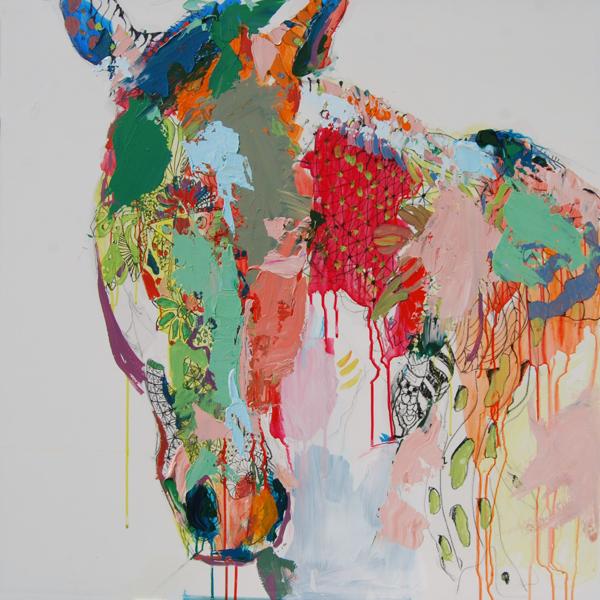 Zen Horse by Melissa Mason 