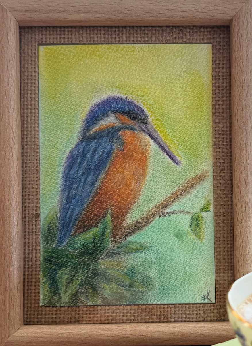 Kingfisher Bird by Erica Kyle, Image 1.