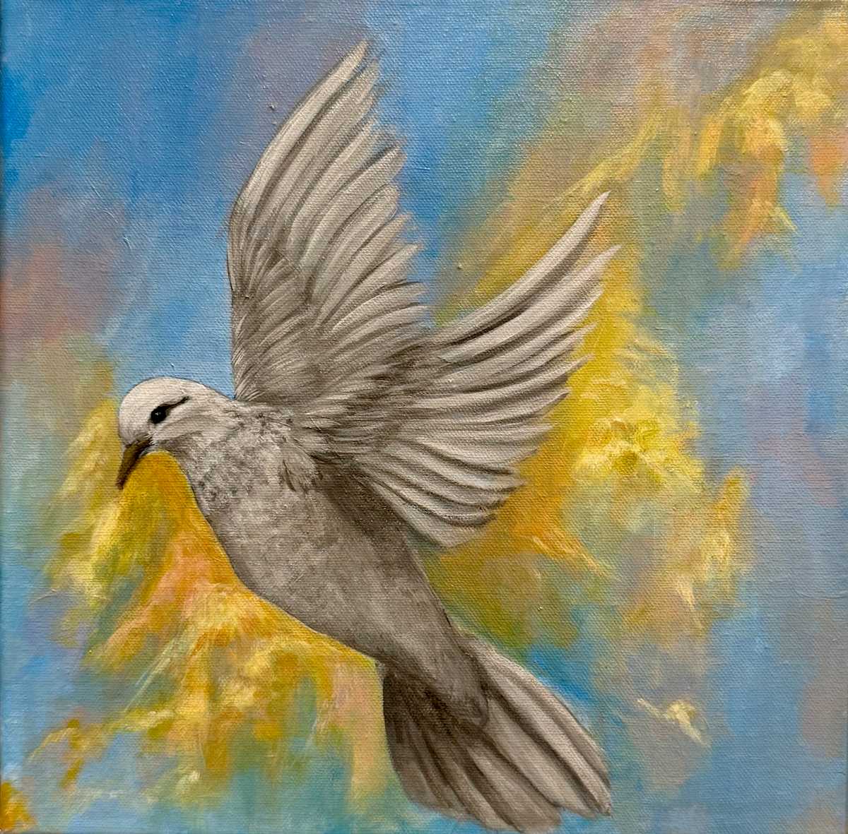 Hope by Erica Kyle Creations  Image: Hope rises quietly, like light breaking through clouded skies. It reminds us that even in
moments of uncertainty, peace can be found in trusting what we cannot yet see.