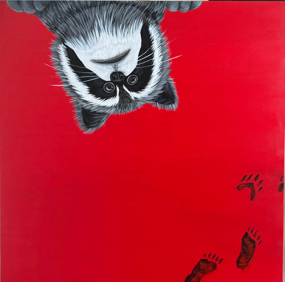 Caught Red Handed: Giant Baby by Erica Kyle Creations 