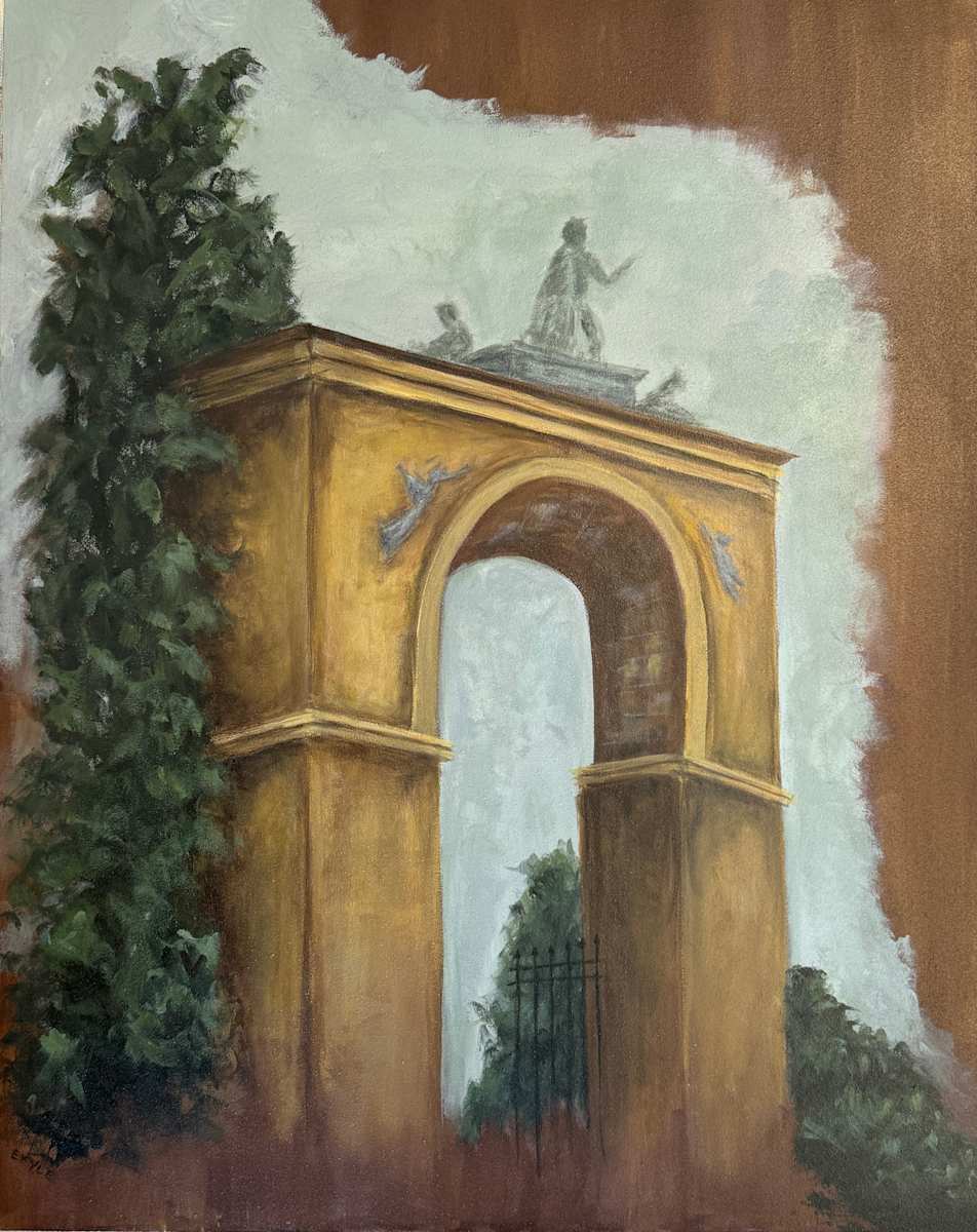 Giardino a Roma by Erica Kyle, Image 1.