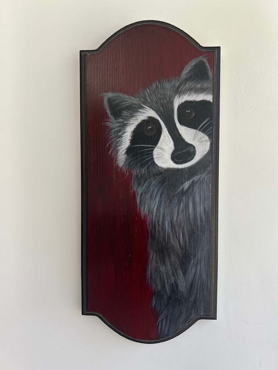 Mr. Ralf Riffles by Erica Kyle Creations  Image: Papa to the 4 mischievous baby raccoons in the Caught Red Handed collection
