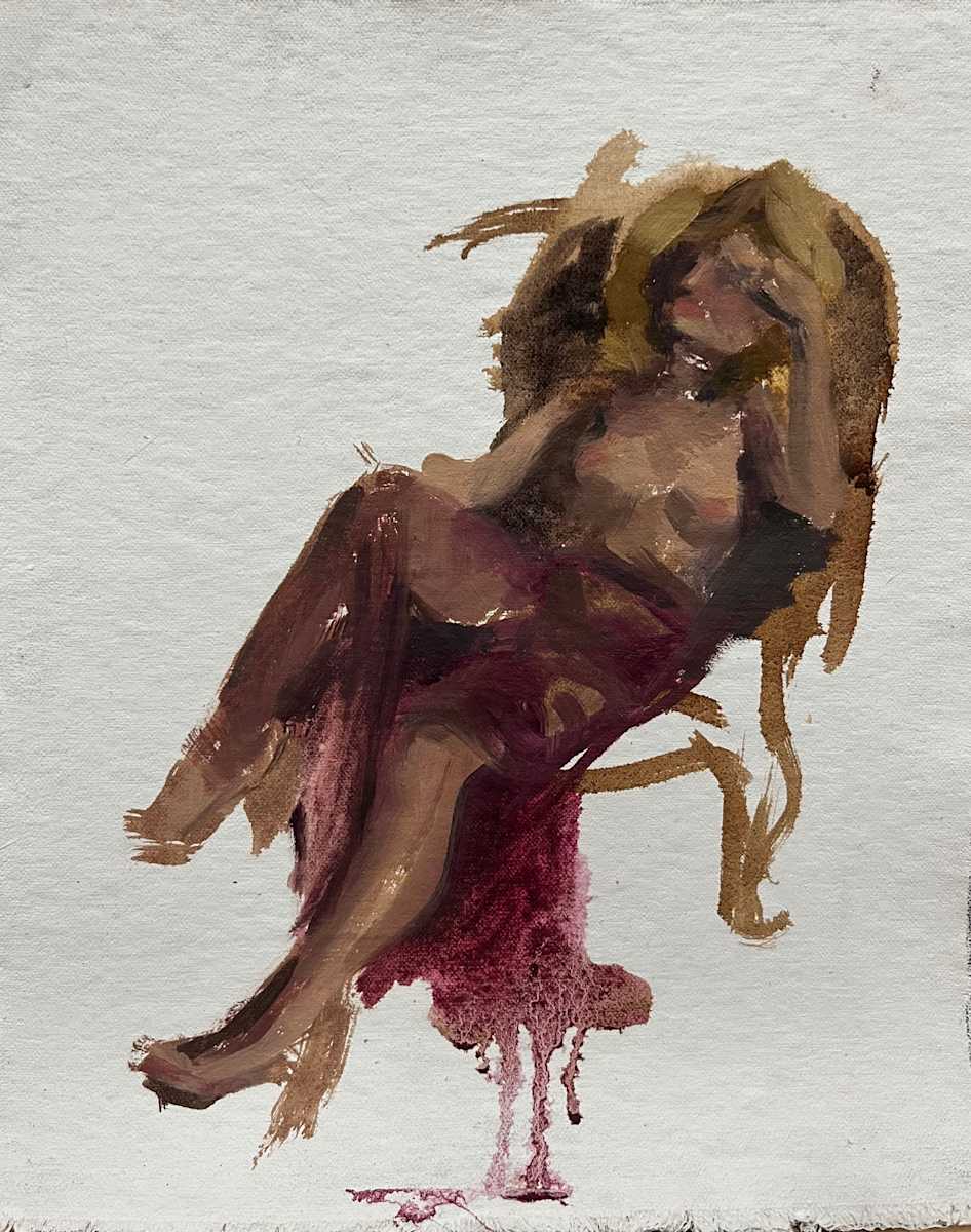 Loung Sketch by Michelle Dahl 